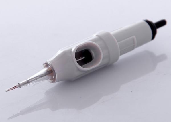 Stainless Steel / Pastic Disposable Gray Permanent Makeup Needles And Tattoo