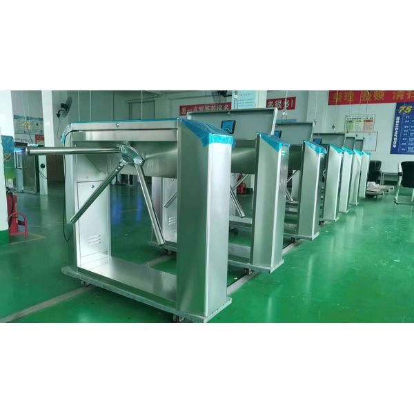 Custom tripod turnstile gate configuration options