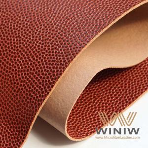 China Nonwoven Backing PU Synthetic Leather Material For Football Soccer Ball on sale