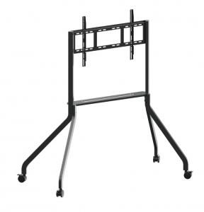 Quality 86inch Wheeled Tv Stands For Flat Screens CE FCC certificate wholesale