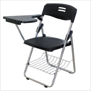 China School Student Folding Training Chair With Writing Conference Pad Table Plastic Book Basket on sale