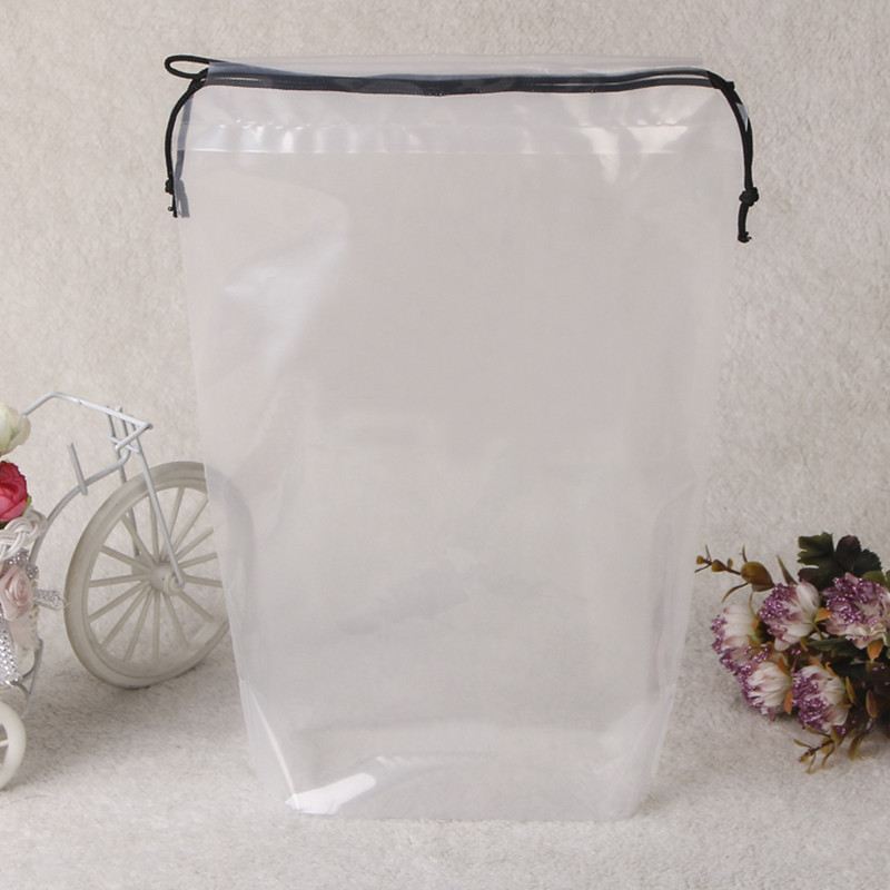 Trending 2023 Customizable Transparent Waterproof Shoe Storage Bags for Travel or Home