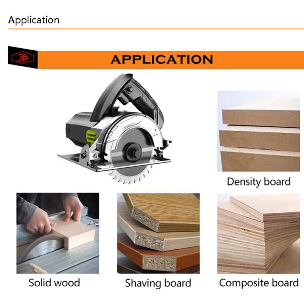 China Factory TCT Circular Saw Blade 14" 355mm 120T Carbide Tipped Saw Blade for Wood Plastic Cutting