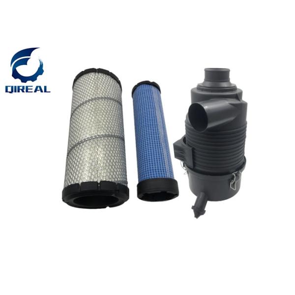 SK60-5-6-7 Excavator Filters Empty Filter Cover Parts Air Filter Core Shell Empty Filter Assembly