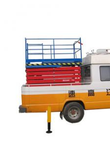 Quality 450Kg Loading Capacity Truck Mounted Scissor Lift 7.5M Lifting Height wholesale