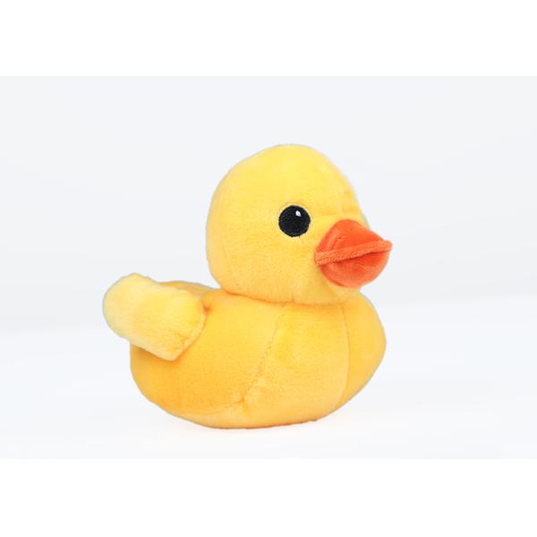 Yellow Duck Plush Toy , Custom Size Environmentally Friendly Cute Duck Plush