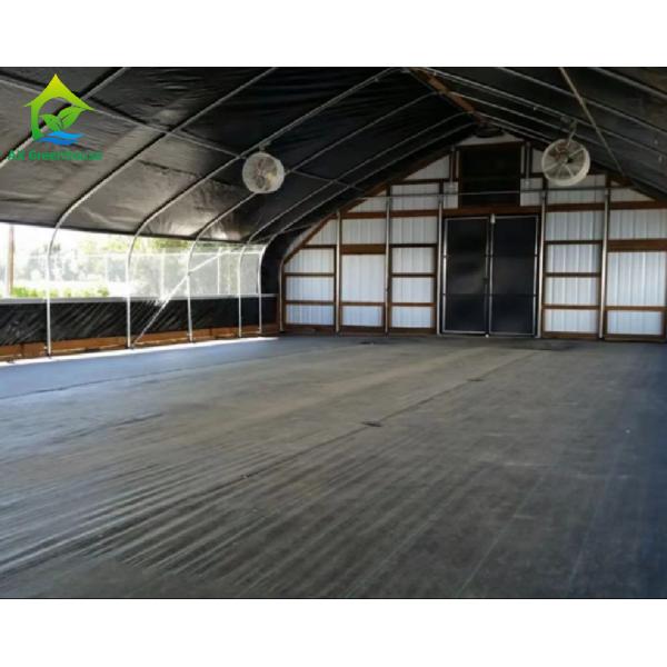 Auto Blackout Greenhouse Exterior Light Deprivation Greenhouse Film Rolling