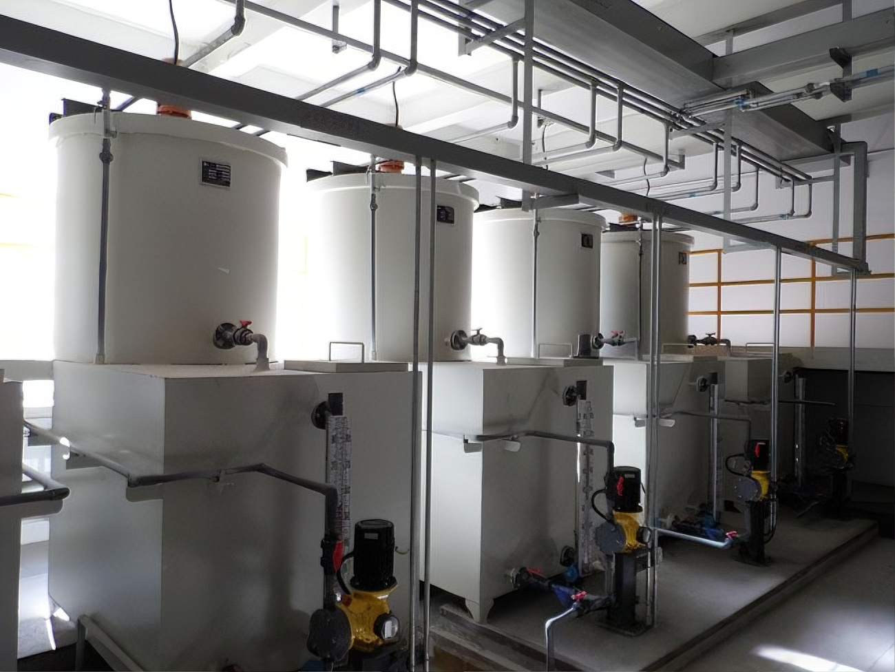 Automatic Chemical Dosing System 220V Precise Control Chemical Dosing Pump