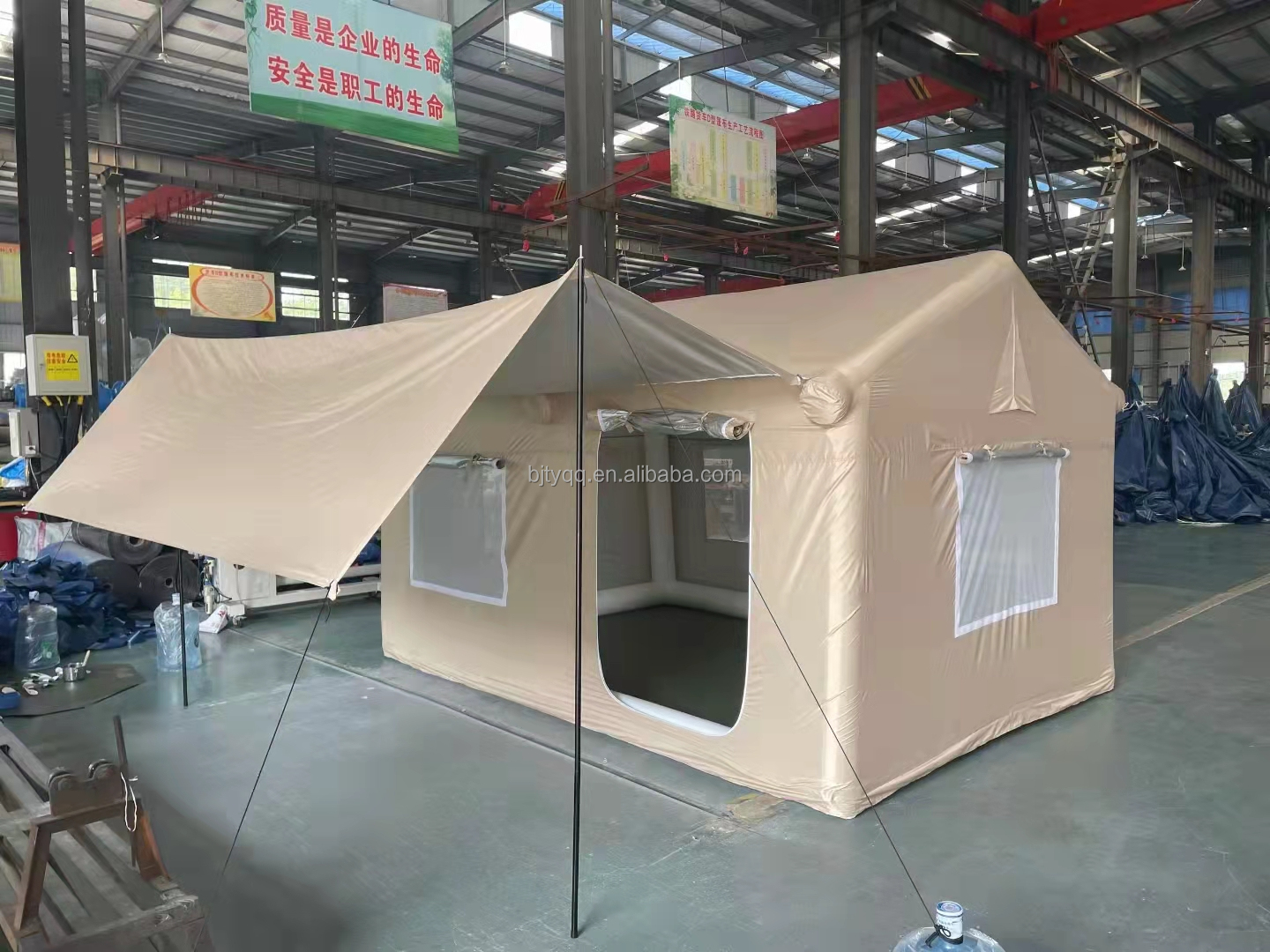Foldable Inflatable Camping Tent Air Frame Tent With Air Pump