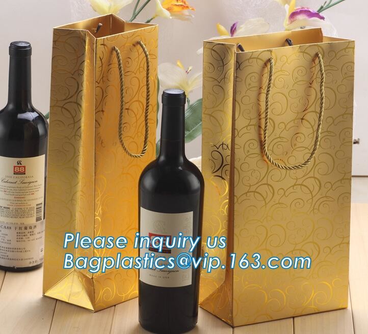 OEM Ribbon Satin Handle Carrier Bag With Custom Logo Printed Paper Bag For Flowers,Custom Flower Vase Planpot Black Pape