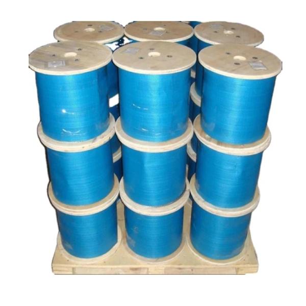 Steel Grade Galvanized 1/4" 7x19 Aircraft Cable Steel Wire Rope Steel Cable