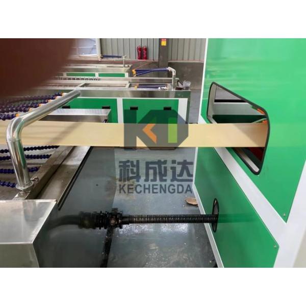 Automatic Buckle Plate Plastic Profile Extruder Machine UPVC PVC Profile Extruder 4