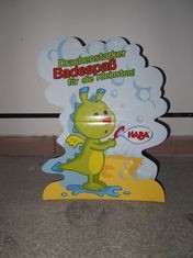 Quality POP Custom cardboard standee display with 4C printing manufacture wholesale
