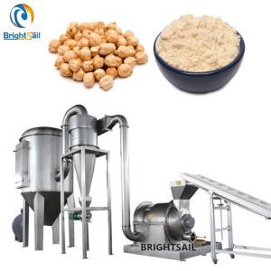 Quality Chickpea Soybean Flour Milling Machine 1300kg / H Lentils Bean Grinder wholesale