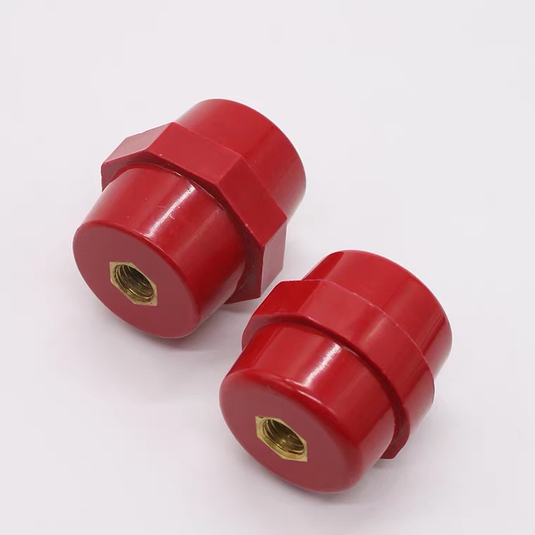 Busbar Support Epoxy Resin Post Insulator 2000A For Distribution Cabinet