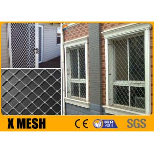 Quality 750-1250mm Diamond Expanded Metal Mesh Grille Barrier Screens Durable wholesale