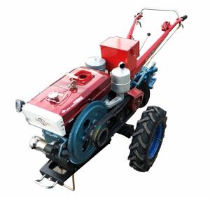 China 10HP Vegetable Garden Tractor , 2 Wheels Single Cylinder Tractor on sale