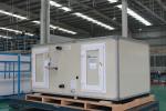 Airport installation modular AHUs with KRUGER fan VFD max 800 tons