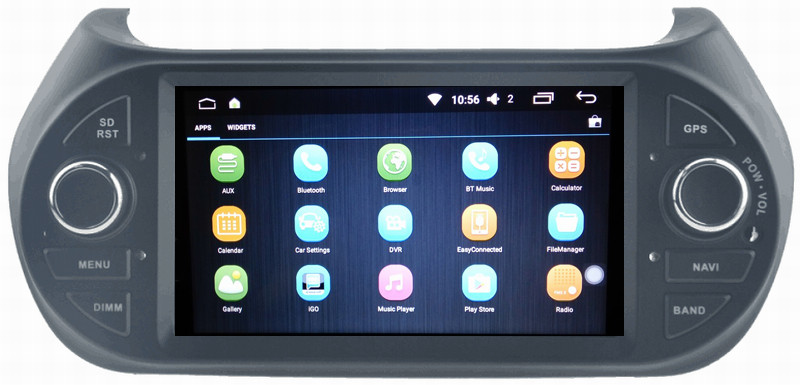 Ouchuangbo car radio stereo BT android 6.0 for Fiat Fiorino 2008-2015 with gps navi AUX USB 32 GB