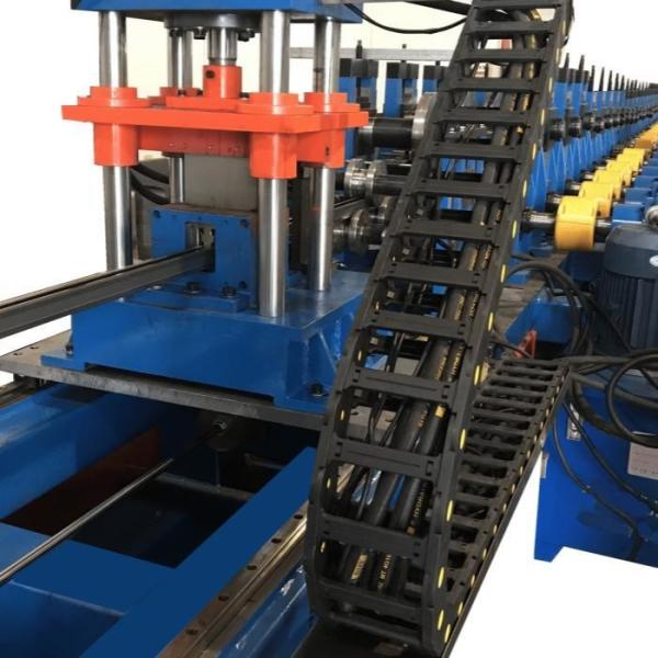 Precision Solar Panel Strut Channel Roll Forming Machinery With Superior Steel Rollers