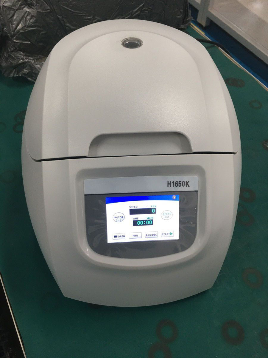 Quality Strong Function and Safest High Speed Desktop Microcentrifuge H1650K wholesale