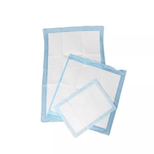 Quality Customizable OEM Incontinence Bed Pad Medical Blue Underpad wholesale