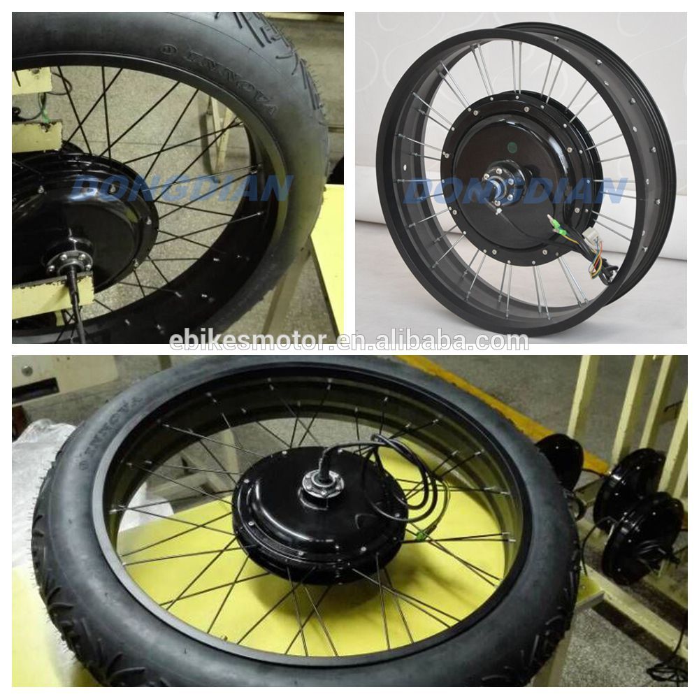 48v 1500w 26" *4" FAT hub motor electric bicycle conversion kit