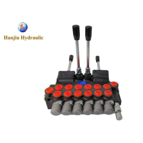 Speed 140 L/Min Directional Control Valve For Garbage Truck , Loader , Motor Vehicle