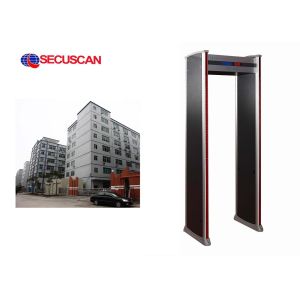 Commercial Walk Through Scanner , Metal Scanner Detector Shock proof