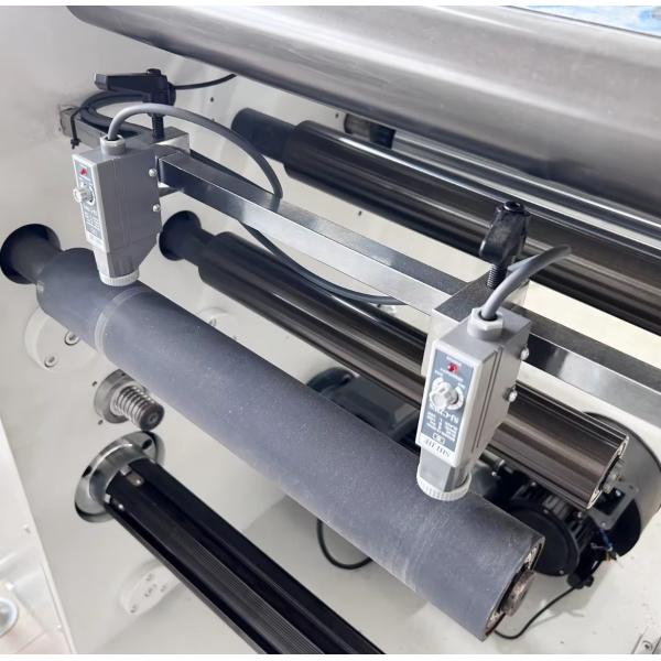 Automatic Turret Rewinder Slitter Machine for Blank Labels 350mm