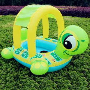 Tortoise Inflatable Swimming Pools Accessories Baby Plastic Kids Children Toddler Baby Seat Float for 0-3years