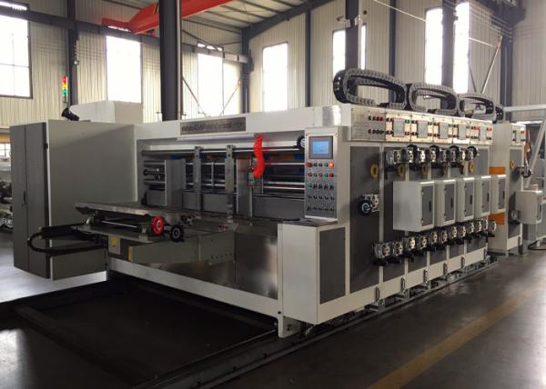 Alloy Grinding Gear Automatic Vacuum Feeder Flexo Printer Slotter Machine /