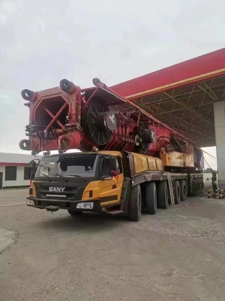 Year 2015 Mobile Crane 120ton Engineering Construction Machinery