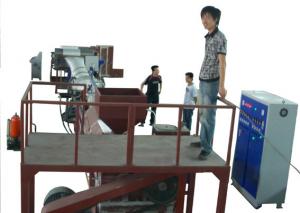 China EPE Foam Banana Tree Bag Extrusion Line Screen Exchanger With Heaters on sale
