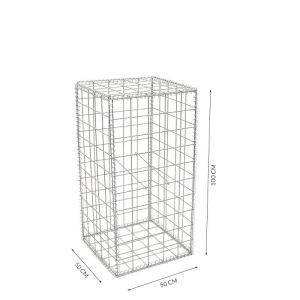 Quality Galvanized 4mm 50x100mm Stainless Steel Gabion Baskets wholesale