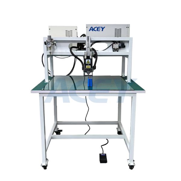 Pneumatic Gantry Spot Battery Pack Welding Machine 380V For E Bike Scooter