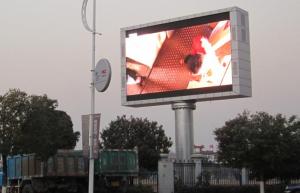 China CE P20 IP65 Outdoor Full Color Led Display , High Contrast Screen 2500 dot / m2 on sale
