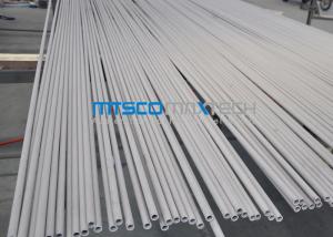 China ASTM A249 TP304 / S30400 ERW Straight welded steel pipe For Heat Exchanger on sale