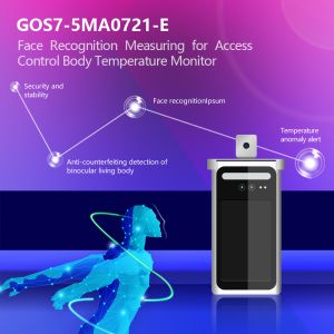 Quality 200W Pixels 7&quot; Binocular Face Recognition Terminal 1920×1080 wholesale