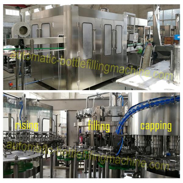 SUS304 Material Carbonated Drink Filling Machine 6.57KW For Sparkling Water / Sprite