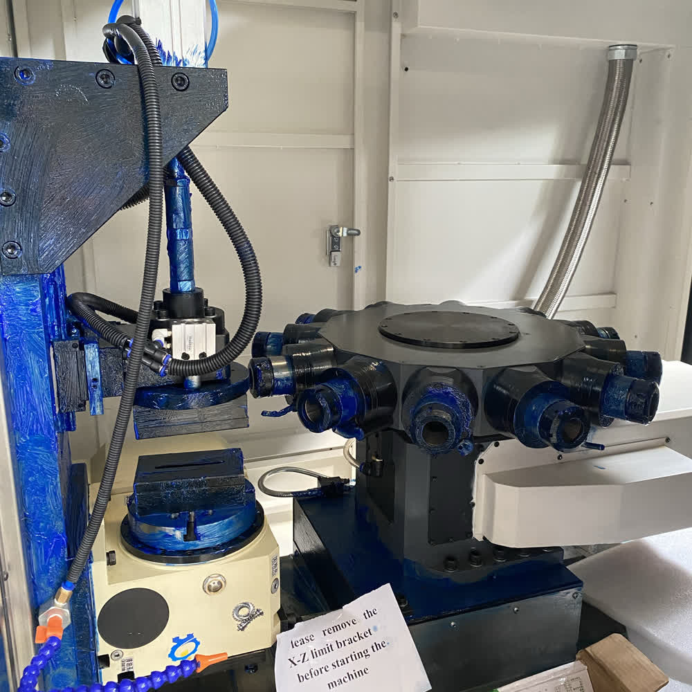Dual Function Tapping And Drilling Machine For Plumbing Hardware Industry