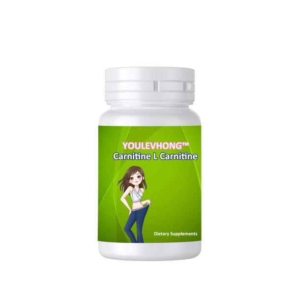 Carnitine L Carnitine Diet Supplements 60 Capsules Vegetarian Alternative To