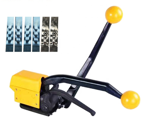 13-19mm Strap Width A333 Manual Stainless Steel Pneumatic Strapping Tool for Plastic Strap