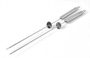 China BBQ Skewer with Blister Card For Stainless Steel BBQ Accessories on sale