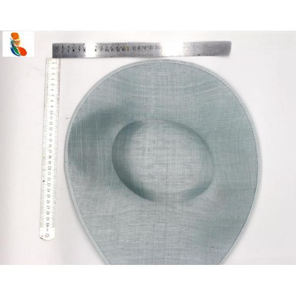 20*40 cm Millinery Supplies Hat Decoration Sinamay Base and Feather Fascinator Hat with Headband