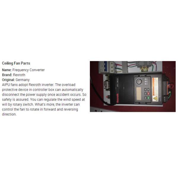 Industrial High Volume Ceiling Fans Warehouse 17 FT With 8 Fan Blades