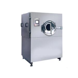 China Peanut Chocolate Spraying Liquid Candy Coating Machine Stainless Steel Automatic on sale