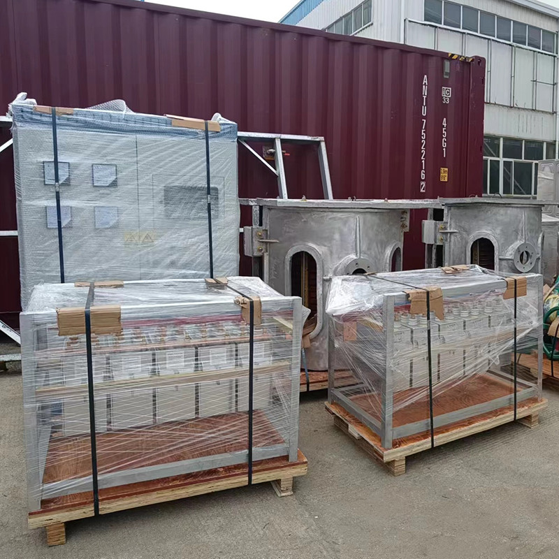 Scrap Metal Smelting Industrial Furnace Iron And Steel Aluminum Alloy Smelting And Recycling Machine Electric Smelting Furnace