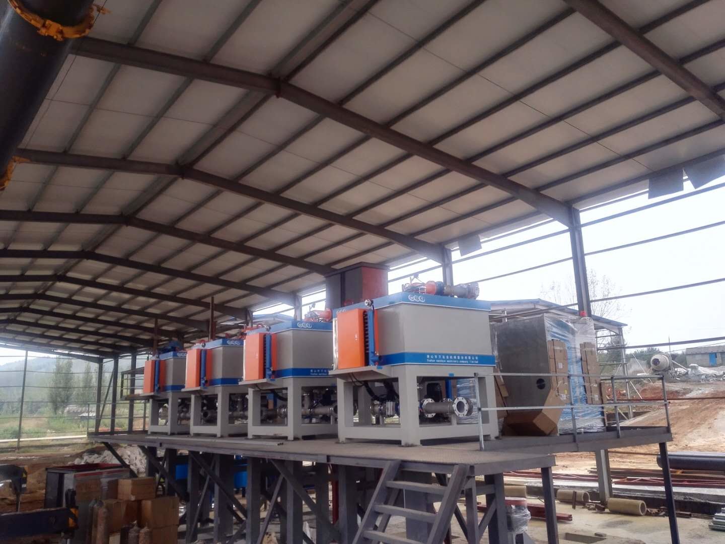 Wet High Intensity Magnetic Separation Equipment Wet Drum Iron Remover for Kaolin feldspar ceramic slurry quartz