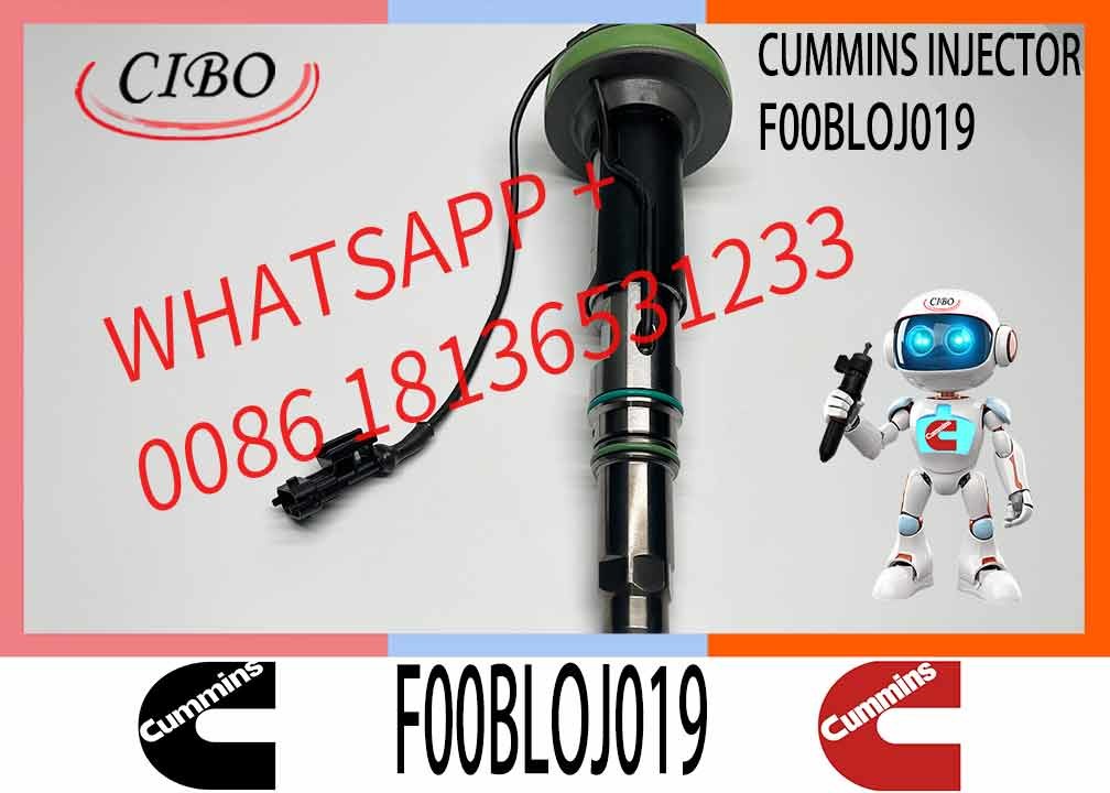 4955524 F00BL0J019 Common Rail Fuel Injector For QSK19 QSK60 Engine